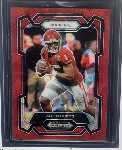 2024 Panini Prizm Draft Picks #99 Jalen Hurts — front