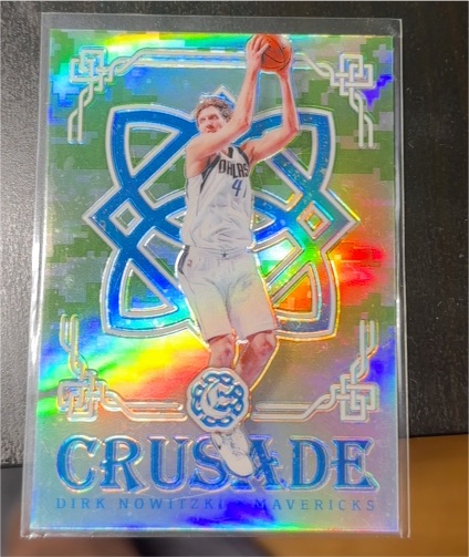 2016-17 Panini Excalibur Crusade #33 Dirk Nowitzki — front