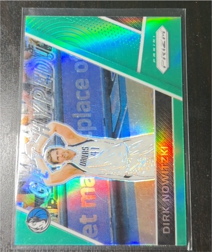 2017 Panini Prizm Get Hyped! #GH-DN Dirk Nowitzki — front
