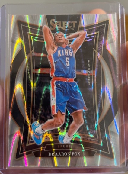 2024-25 Panini Select #3 De'Aaron Fox — front