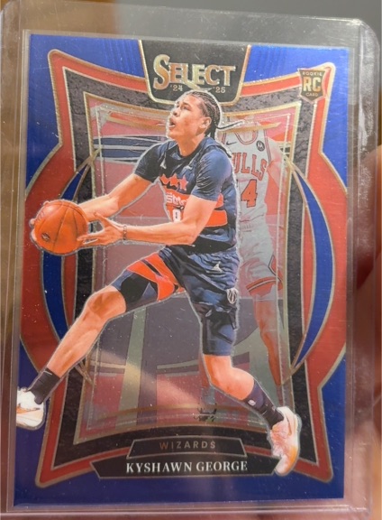2024-25 Panini Select #85 Kyshawn George — front