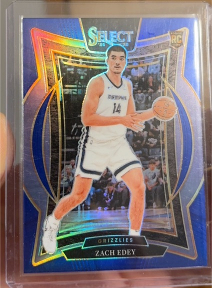 2024-25 Panini Select #98 Zach Edey — front