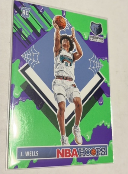 2024-25 Panini Haunted Hoops #298 Jaylen Wells — front