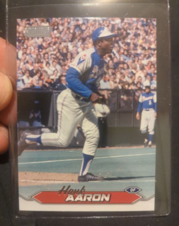2024 Topps Stadium Club #39 Hank Aaron — front