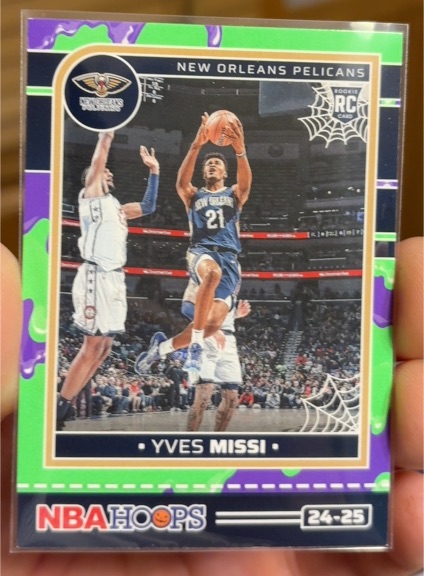 2024-25 Panini NBA Hoops Haunted Hoops #269 Yves Missi — front
