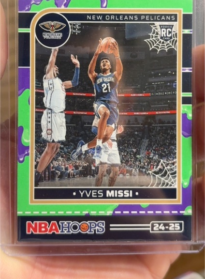 2024-25 Panini NBA Hoops #24-25 Yves Missi — front