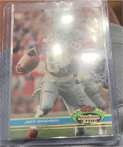 1991 Topps Stadium Club Jeff Graham — front