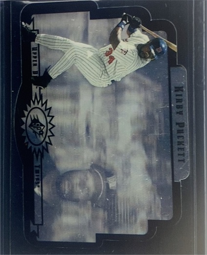 1996 Upper Deck SPx #1 Kirby Puckett — front