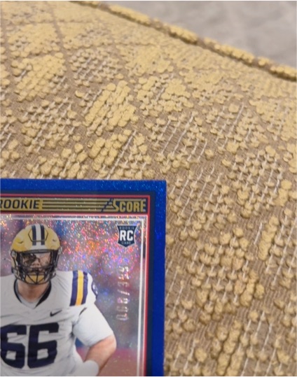 2025 Score Rookie Card — front