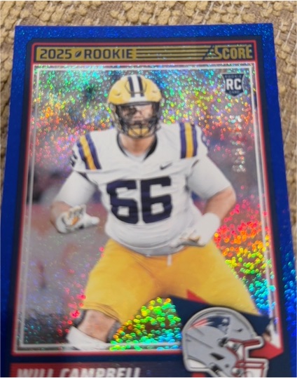2025 Panini Score #25 Will Campbell — front