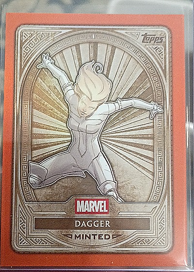 2025 Topps Marvel Mint #31 Dagger Bronze — front