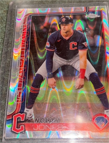 2025 Topps Chrome #32 Nolan Jones — front