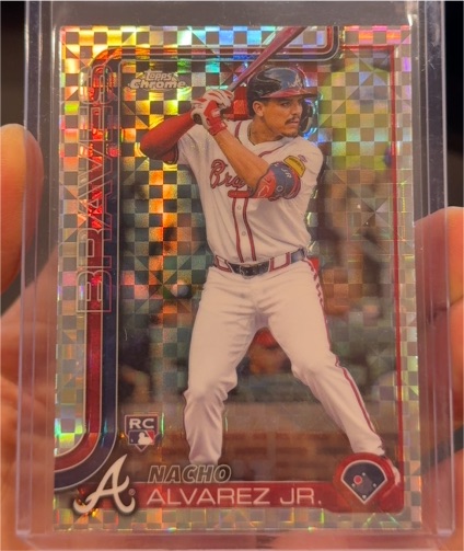 2025 Topps Chrome #75 Nacho Alvarez Jr. — front