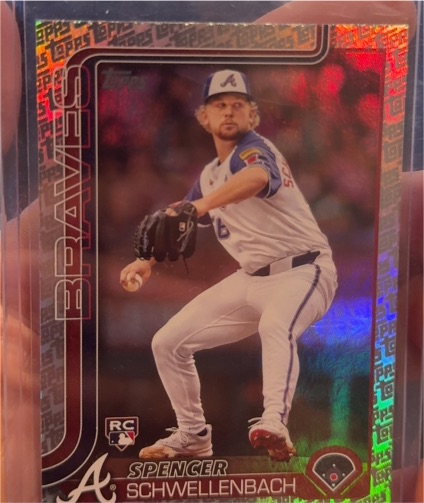2025 Topps Series 1 #103 Spencer Schwellenbach — front