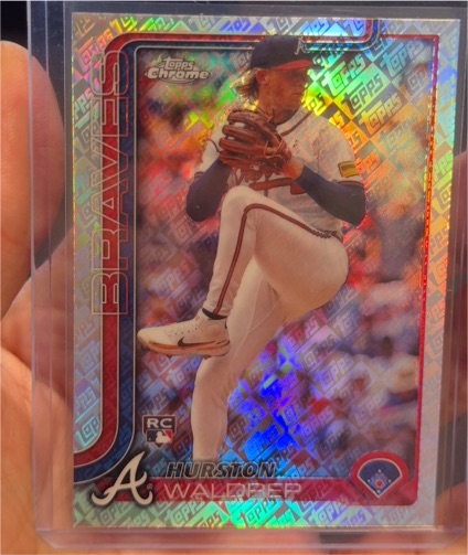 2025 Topps Chrome #90 Hurston Waldrep — front