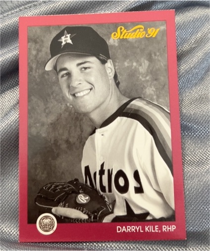 1991 Leaf Studio #178 Darryl Kile Houston Astros — front