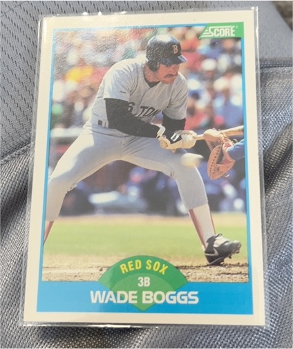 1989 Score #175 Wade Boggs — front