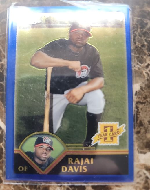2003 Topps #11 Rajai Davis — front