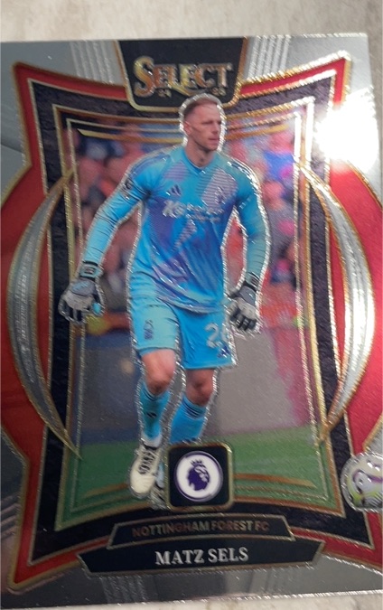 2024-25 Panini Select Premier League #75 Matz Sels — front