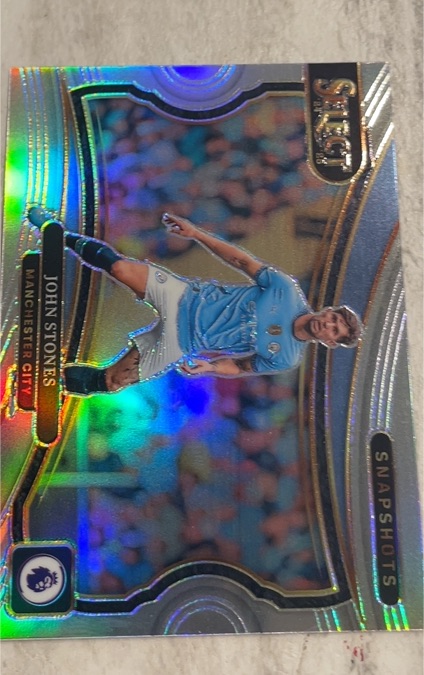 2024-25 Panini Select Premier League Snapshots #22 John Stones — front