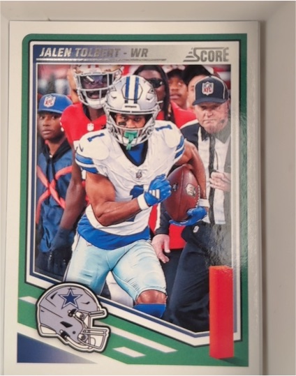 2025 Panini Score #104 Jalen Tolbert — front