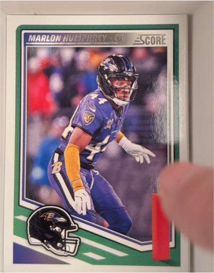 2025 Panini Score #145 Marlon Humphrey — front