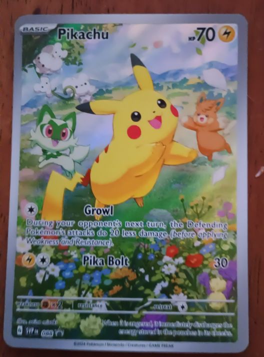 2024 Pokémon SV: Scarlet & Violet Black Star Promos #088 Pikachu — front