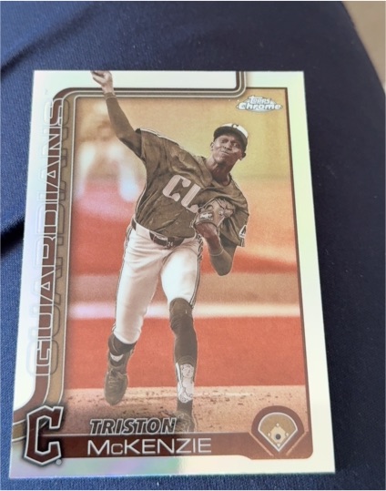 2025 Topps Chrome #228 Triston McKenzie — front