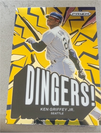 2025 Panini Prizm #14 Ken Griffey Jr. Dingers! Seattle Mariners — front
