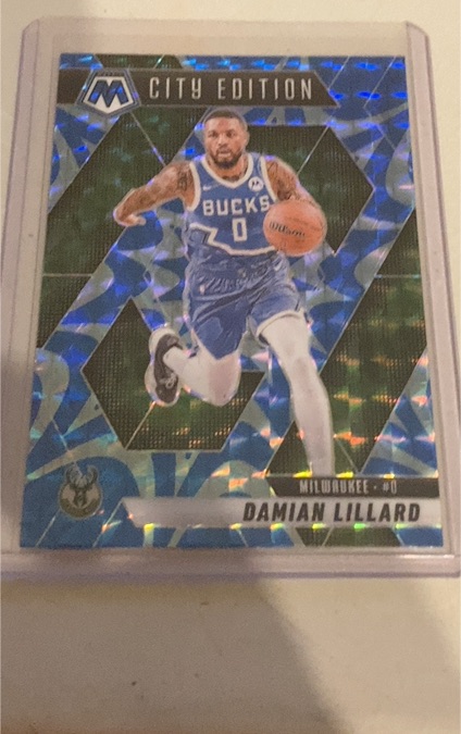 2023 Panini Mosaic City Edition Damian Lillard — front