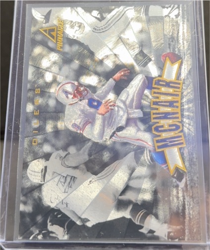 1994 Pinnacle #1 JJ McCarthy — front