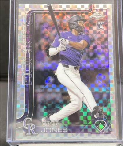 2025 Topps Chrome #265 Greg Jones — front