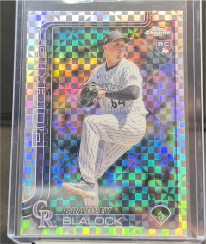 2025 Topps Chrome #289 Bradley Blalock — front