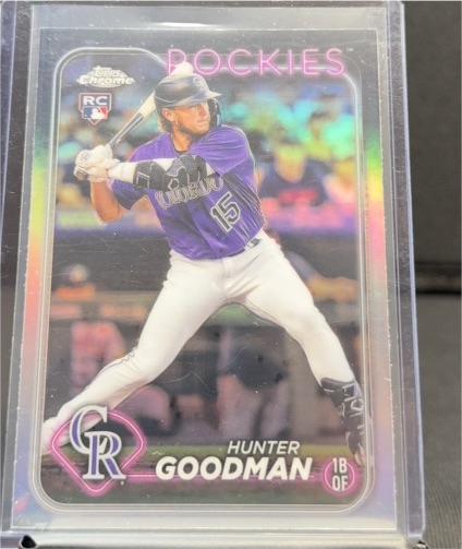 2024 Topps Chrome #99 Hunter Goodman — front
