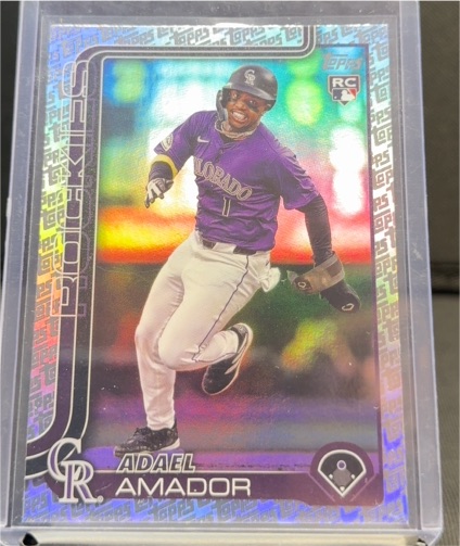 2025 Topps Chrome #255 Adael Amador — front