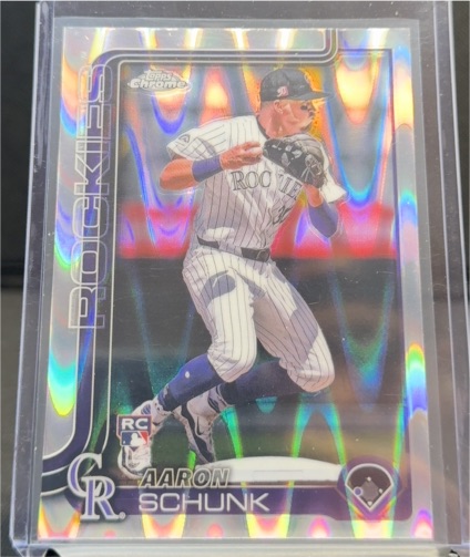 2025 Topps Chrome #238 Aaron Schunk — front