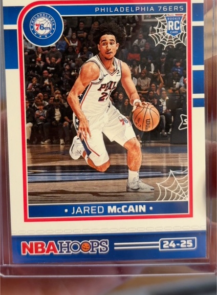 2024-25 Panini NBA Hoops #24 Jared McCain — front