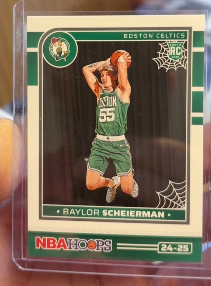 2024-25 Panini NBA Haunted Hoops #249 Baylor Scheierman — front