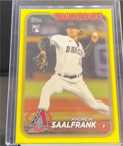 2024 Topps Series 2 #406 Andrew Saalfrank — front