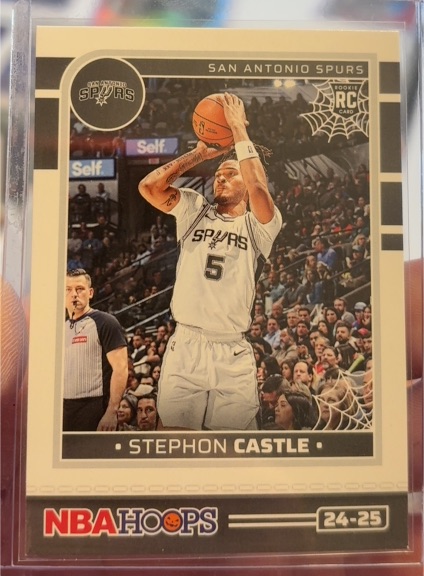 2024-25 Panini Haunted Hoops #250 Stephon Castle — front