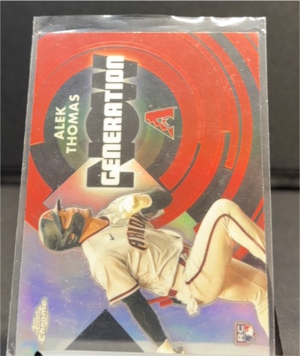 2022 Topps Chrome Update #GNC-14 Alek Thomas Generation Now — front