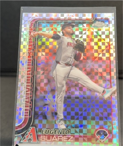 2025 Topps Chrome #48 Eugenio Suarez — front