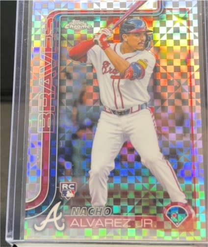 2025 Topps Chrome #75 Nacho Alvarez Jr. — front