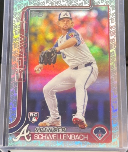 2025 Topps Series 1 #103 Spencer Schwellenbach — front