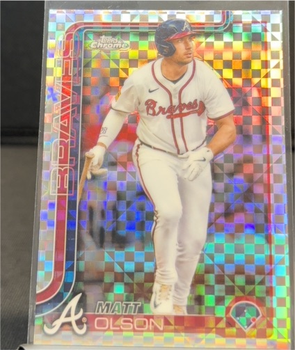 2025 Topps Chrome #193 Matt Olson — front