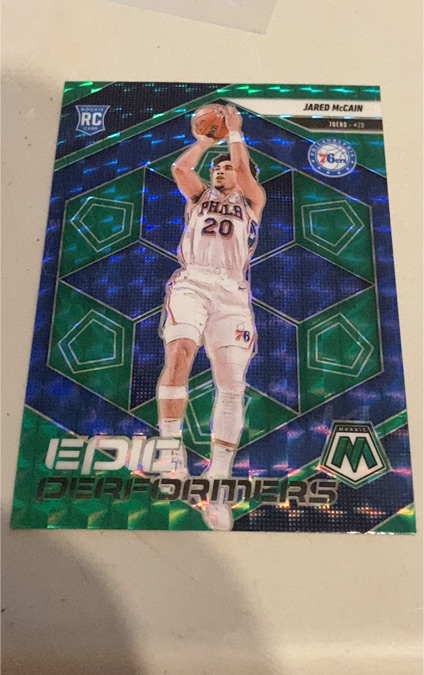 2024-25 Panini Mosaic Epic Performers #13 Jared McCain — front