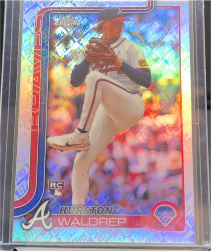 2025 Topps Chrome #90 Hurston Waldrep — front