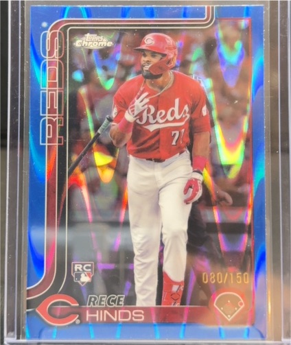 2025 Topps Chrome #253 Rece Hinds — front