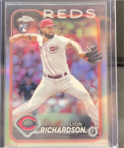 2024 Topps Chrome #230 Lyon Richardson — front
