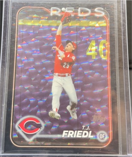 2024 Topps #534 T.J. Friedl — front